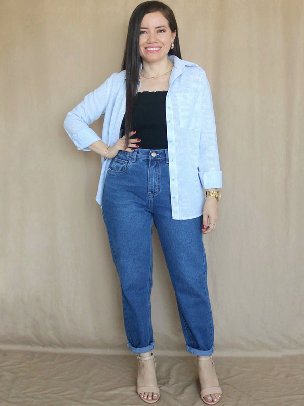 PANTALÓN MOM JEAN