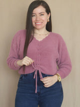 SWEATER CUELLO OLAS REGULABLE